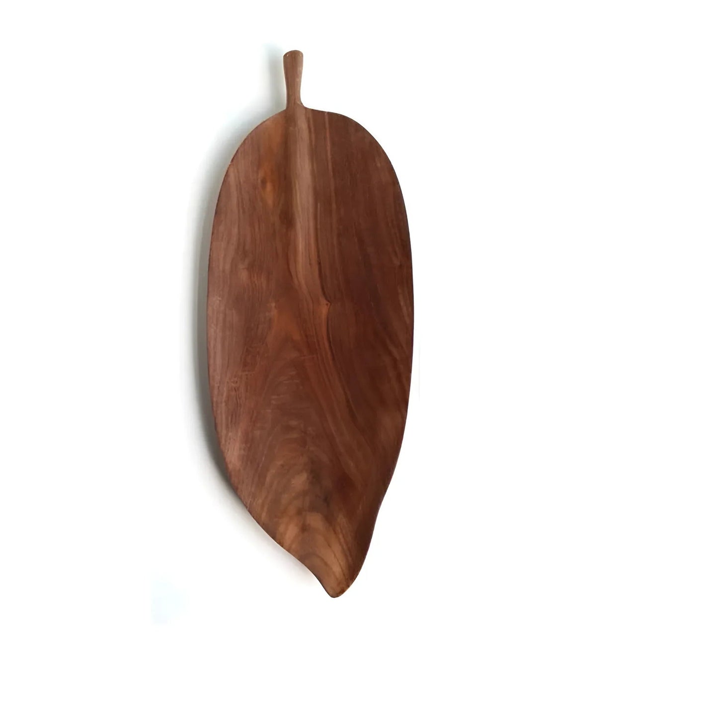 Rustic Leaf Wooden Serving Tray - Image 13