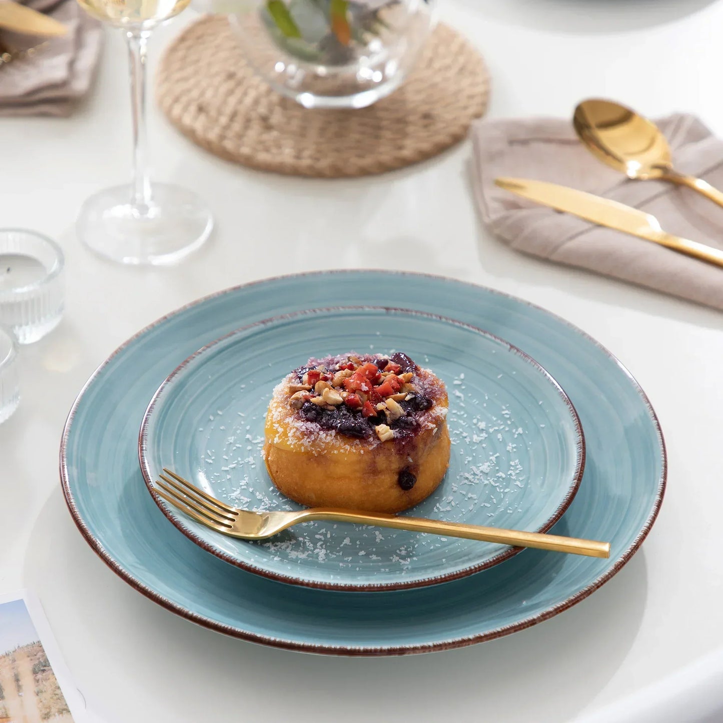 Azzurra Dinner Plate Set - Image 6