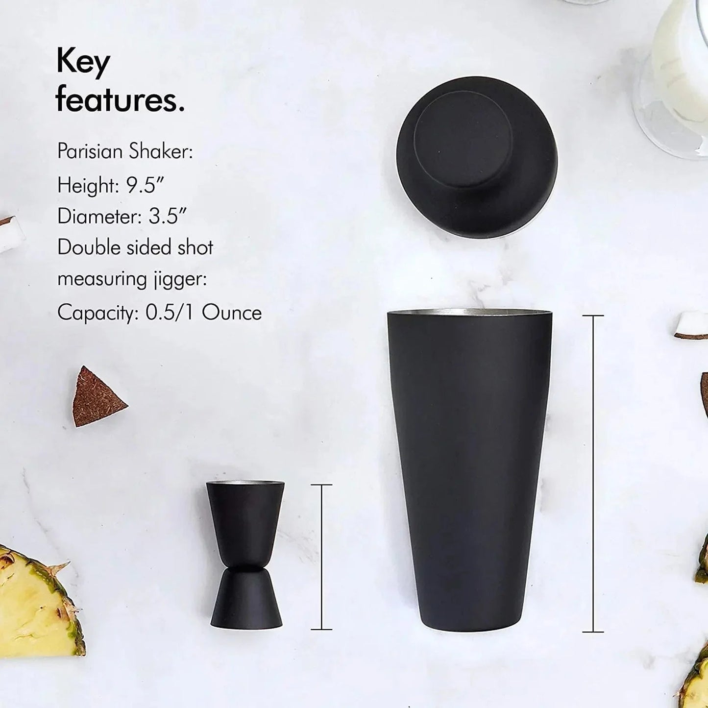 Emerald Cocktail Shaker Set - Image 4