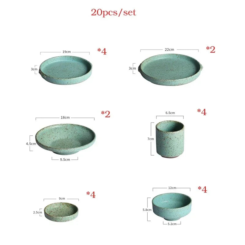 Haruki 20-Piece Tableware Set - Image 7