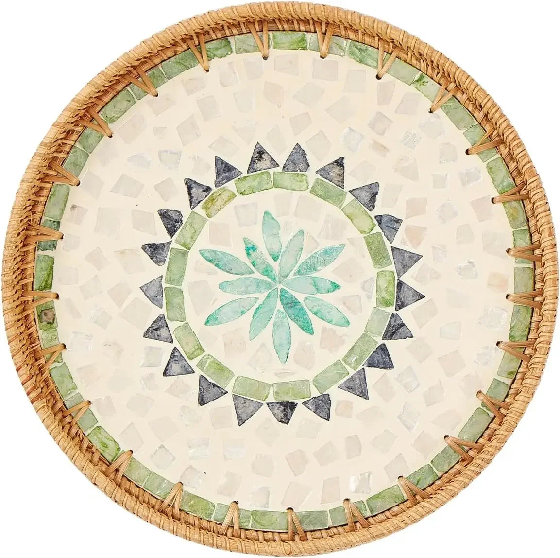 Ingrid Rattan Serving Tray - Image 7