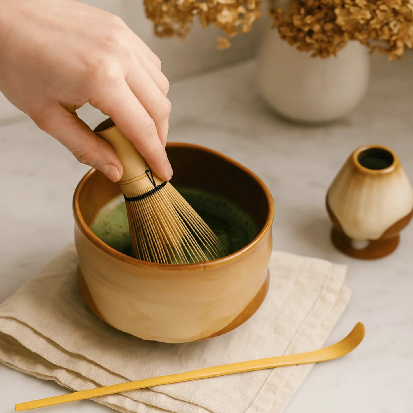 Kohana 4-Piece Ceramic Tea Ritual Kit