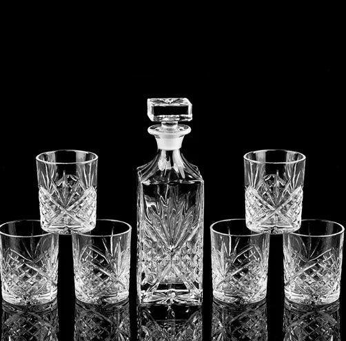 Krista Crystal Wine Glass Set