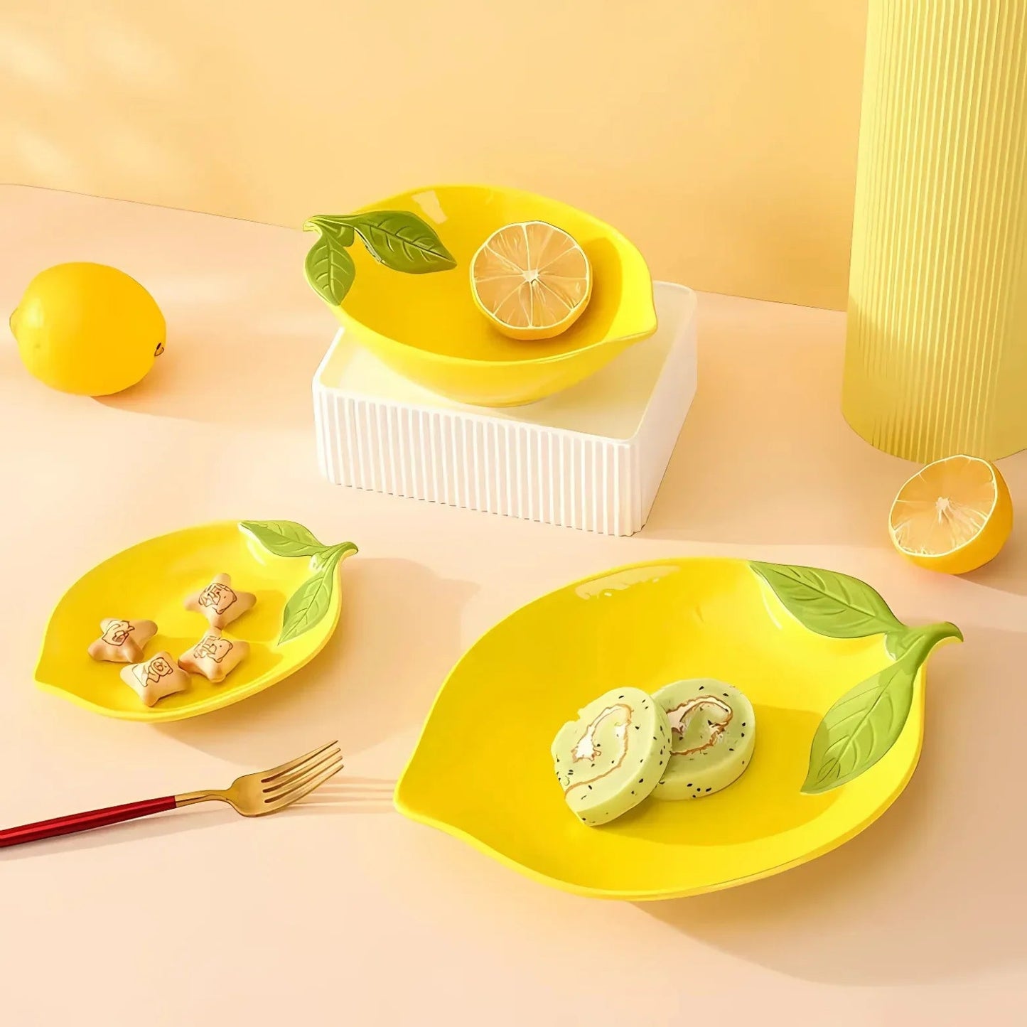 Positano Lemon Serving Dish