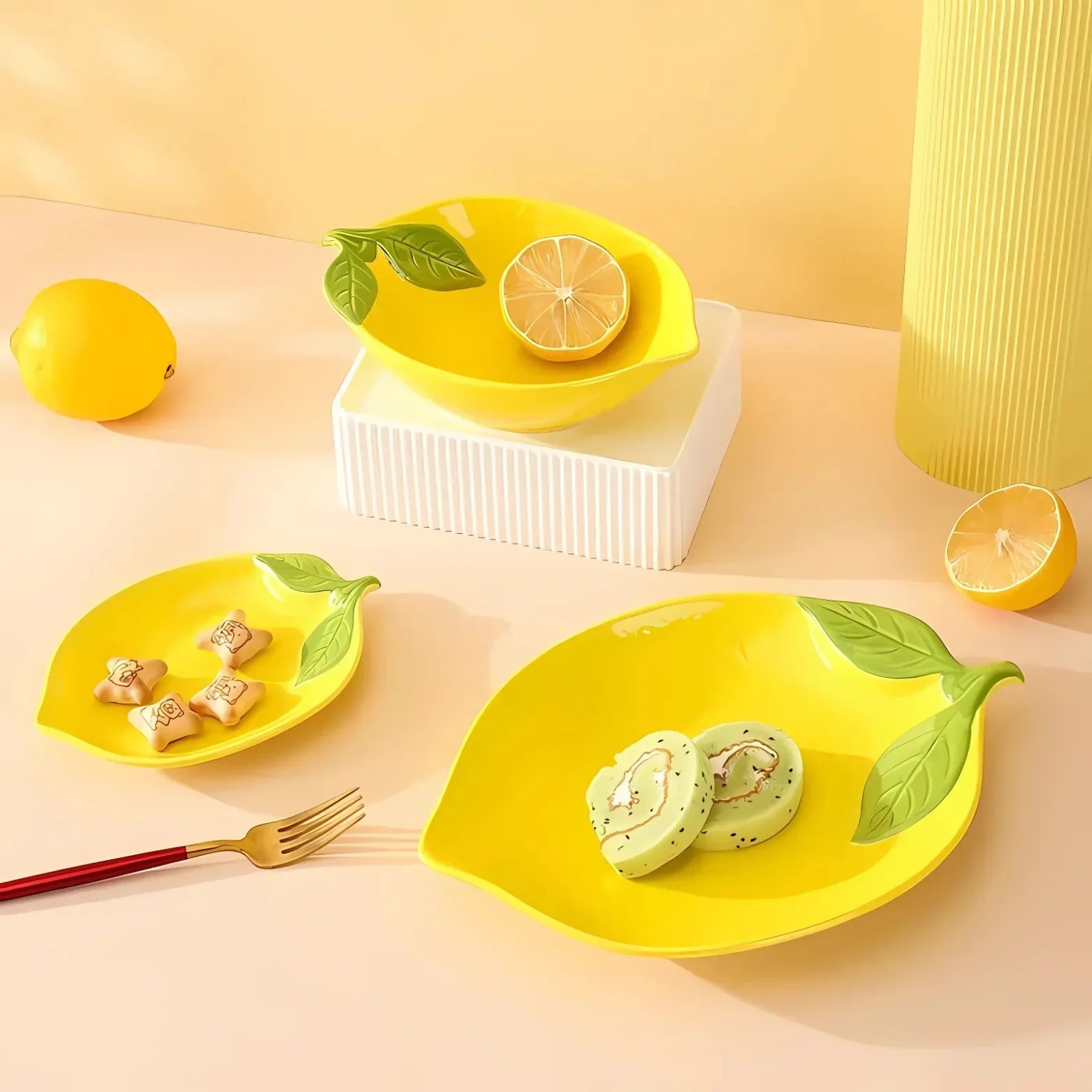 Positano Lemon Serving Dish