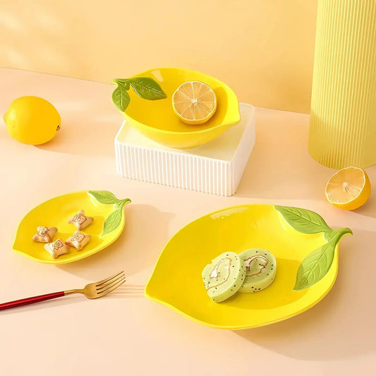 Positano Lemon Serving Dish