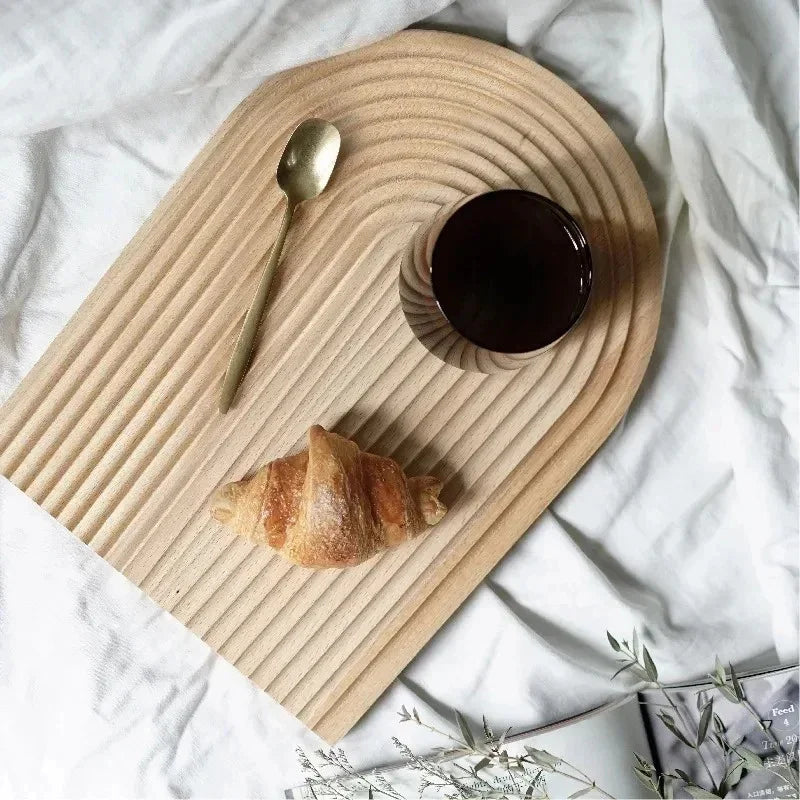 Ripple Wooden Tray - Image 3
