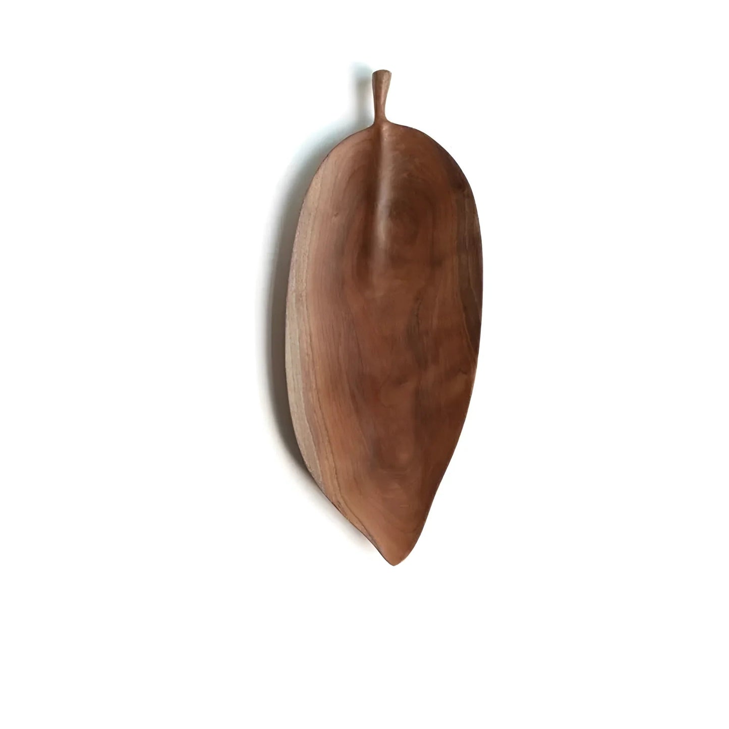 Rustic Leaf Wooden Serving Tray - Image 12