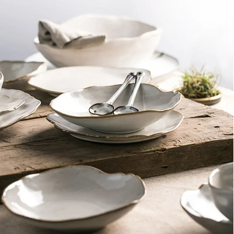 Sculpted Ceramic Dining Set - Image 5