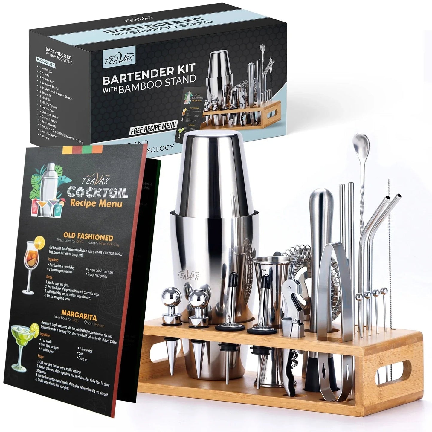 Shake & Stir Bartender Set - Image 3