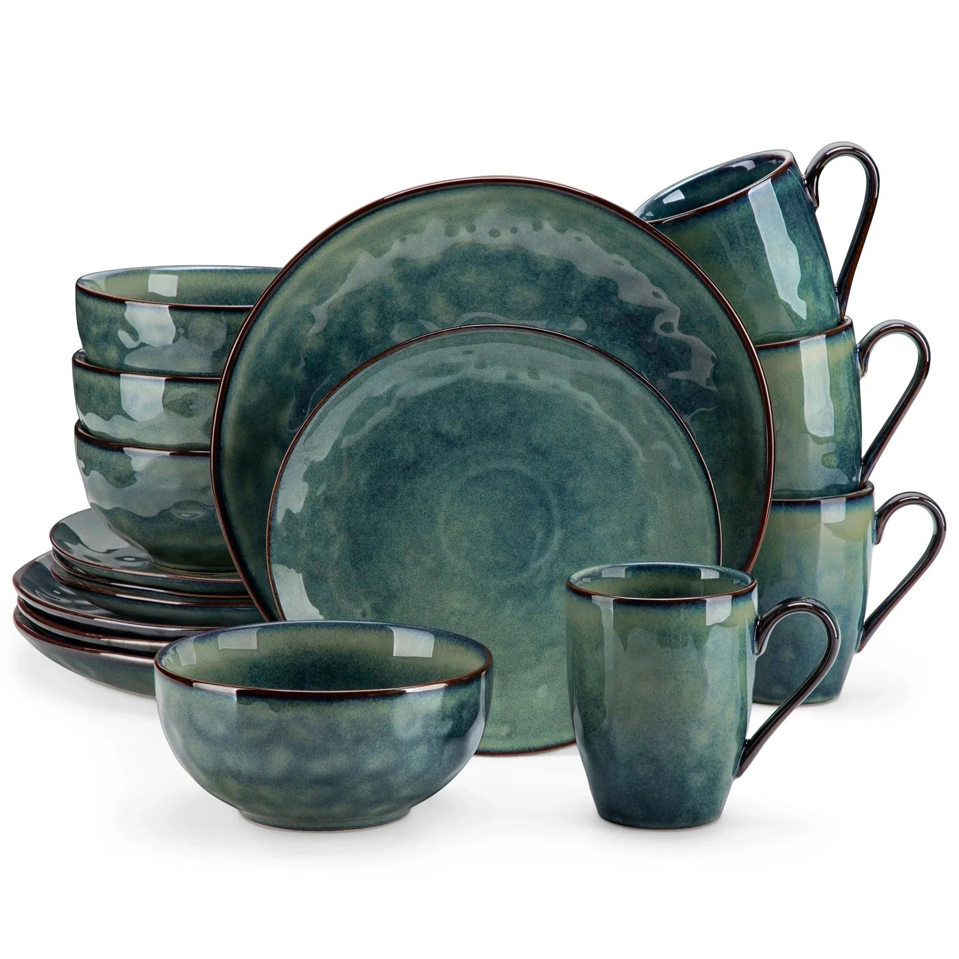 Stellar Green Dinnerware Set - Image 2