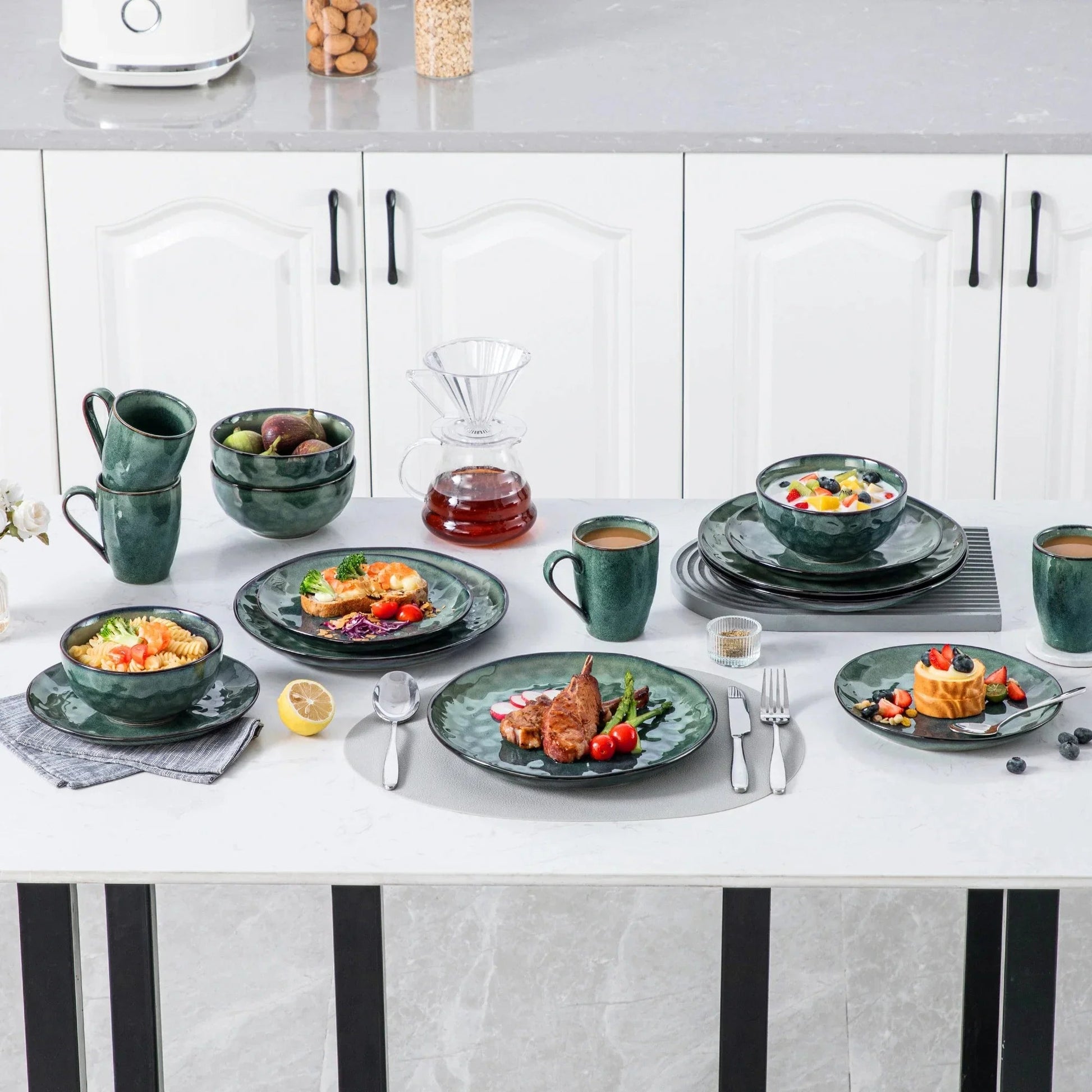 Stellar Green Dinnerware Set - Image 3