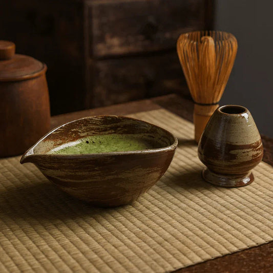 Wabi 4-Piece Matcha Tea Set